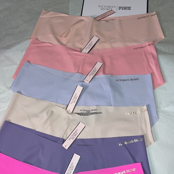 6pk Victoria's Secret No Show Panties Underwear Hiphugger and Bikini XL - Picture 7 of 17